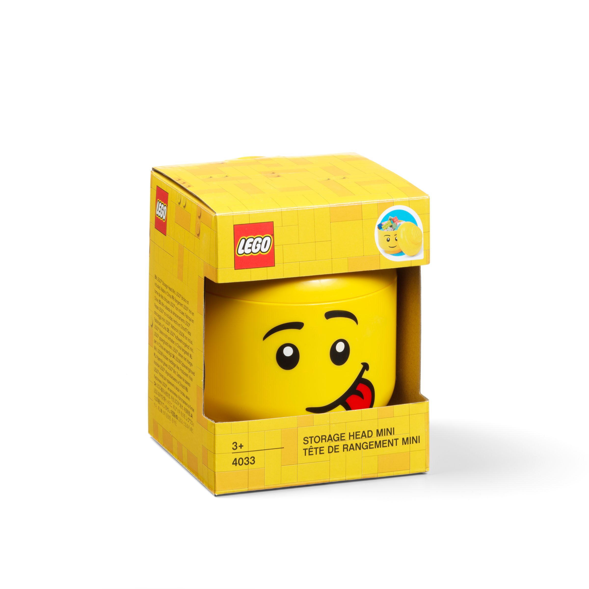 Storage Head – Mini (Silly) | Other | Buy online at the Official LEGO® Shop