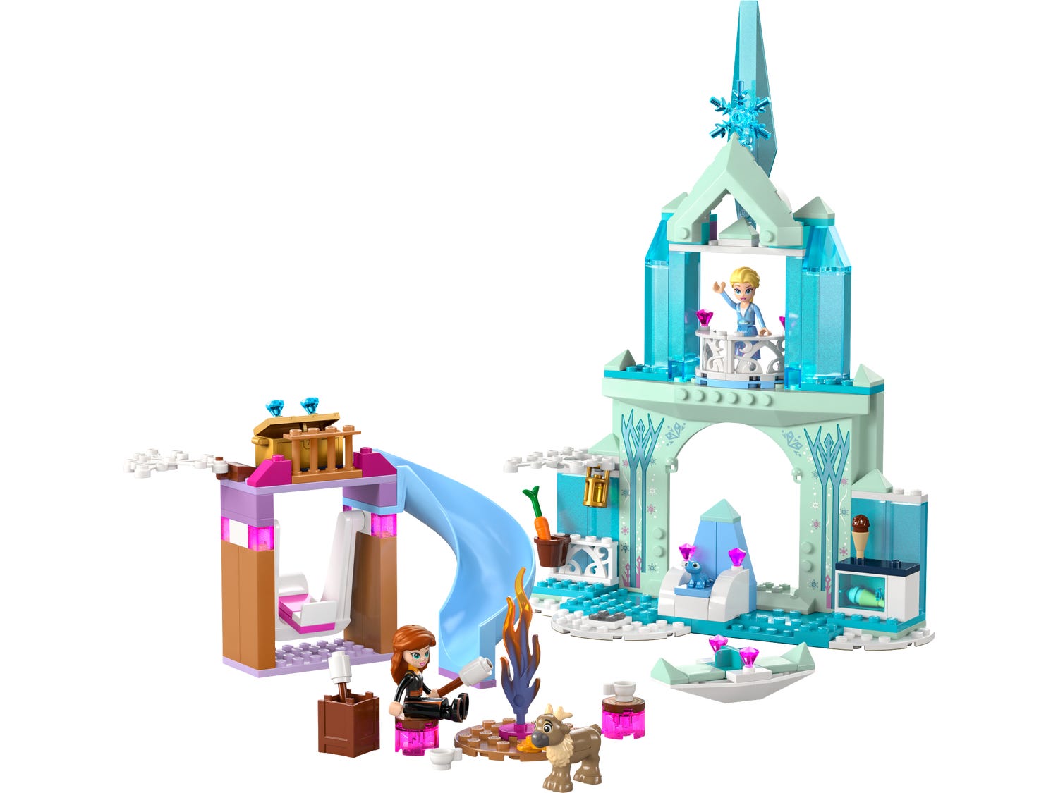 Lego Frozen Juguetes De Lego Para Niñas Castillo De Frozen De