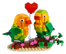 LEGO Valentines Lovebirds set
