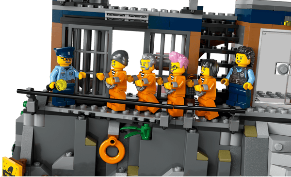 LEGO 60419 La prison de la police en haute mer — visuel 5 sur 8