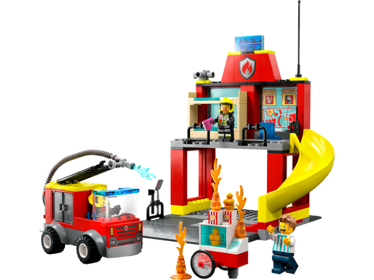 LEGO 60375 - Brandstation og brandbil