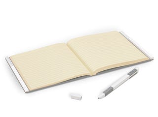 Låsbar anteckningsbok med gelpenna