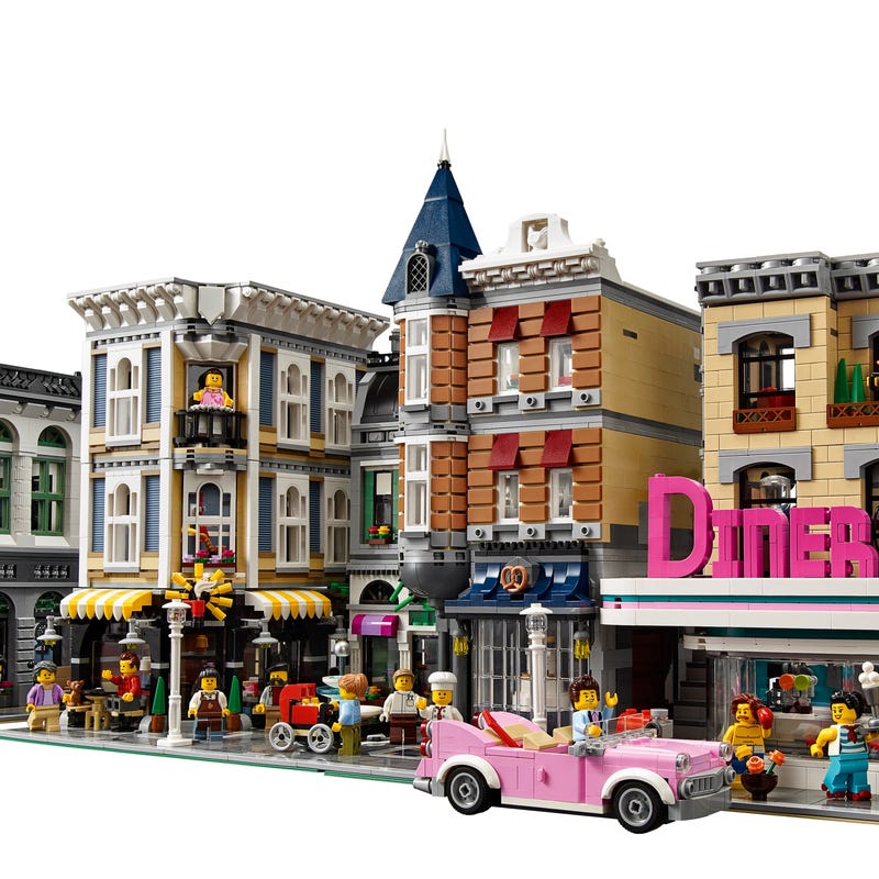 Lego Modular Buildings Diner Downtown Diner 10260 Creator Expert