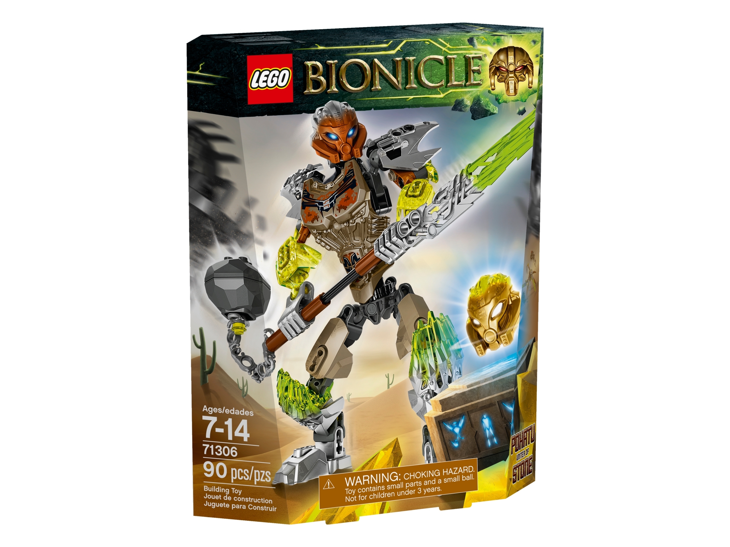 Pohatu unité de Pierre Bionicle ZSK LEGO Compatable Building contriction briques 