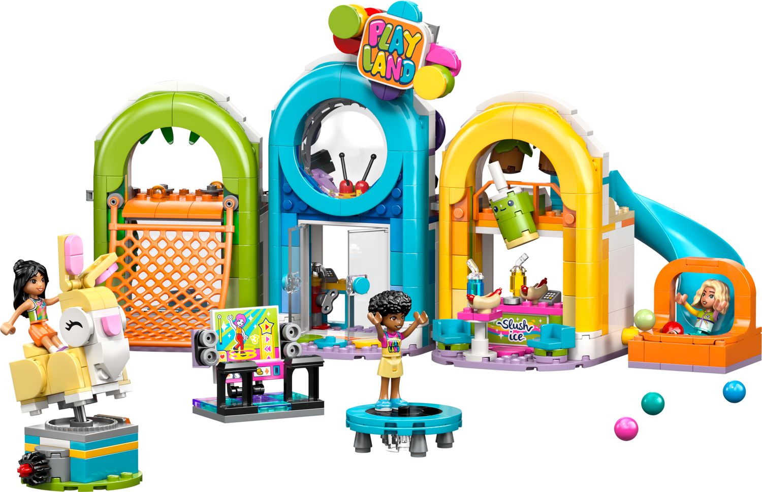 Cooler Indoor-Spielplatz