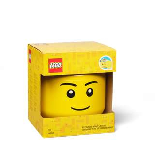 Rangement en forme de tête de garçon LEGO® - Grand