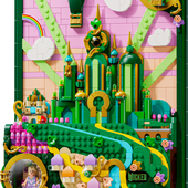 Emerald City Wall Art 75685 | Wicked | Buy online at the Official LEGO® Shop ES