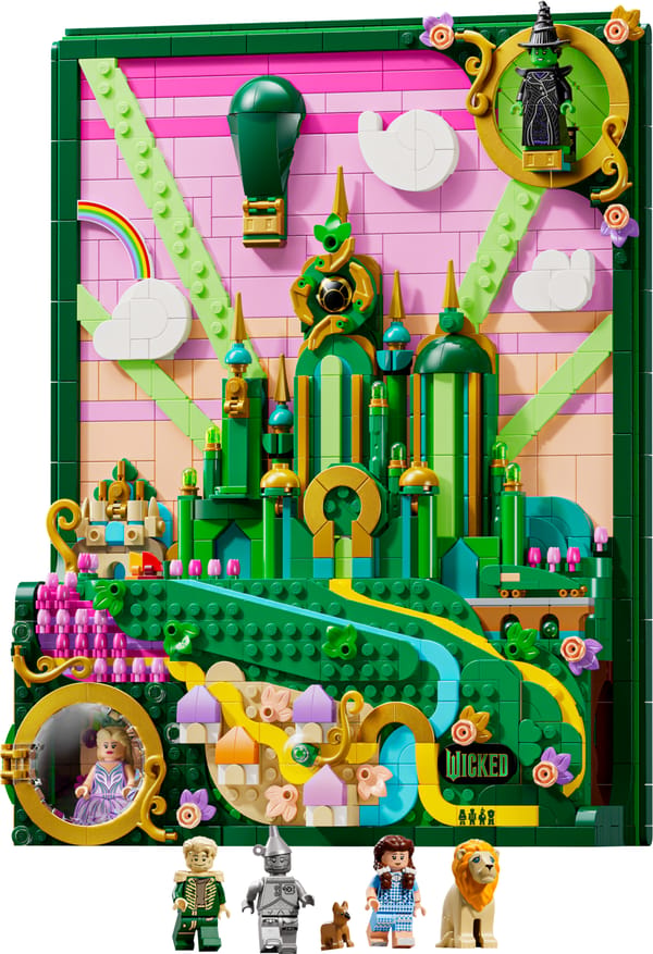 Emerald City-vægkunst