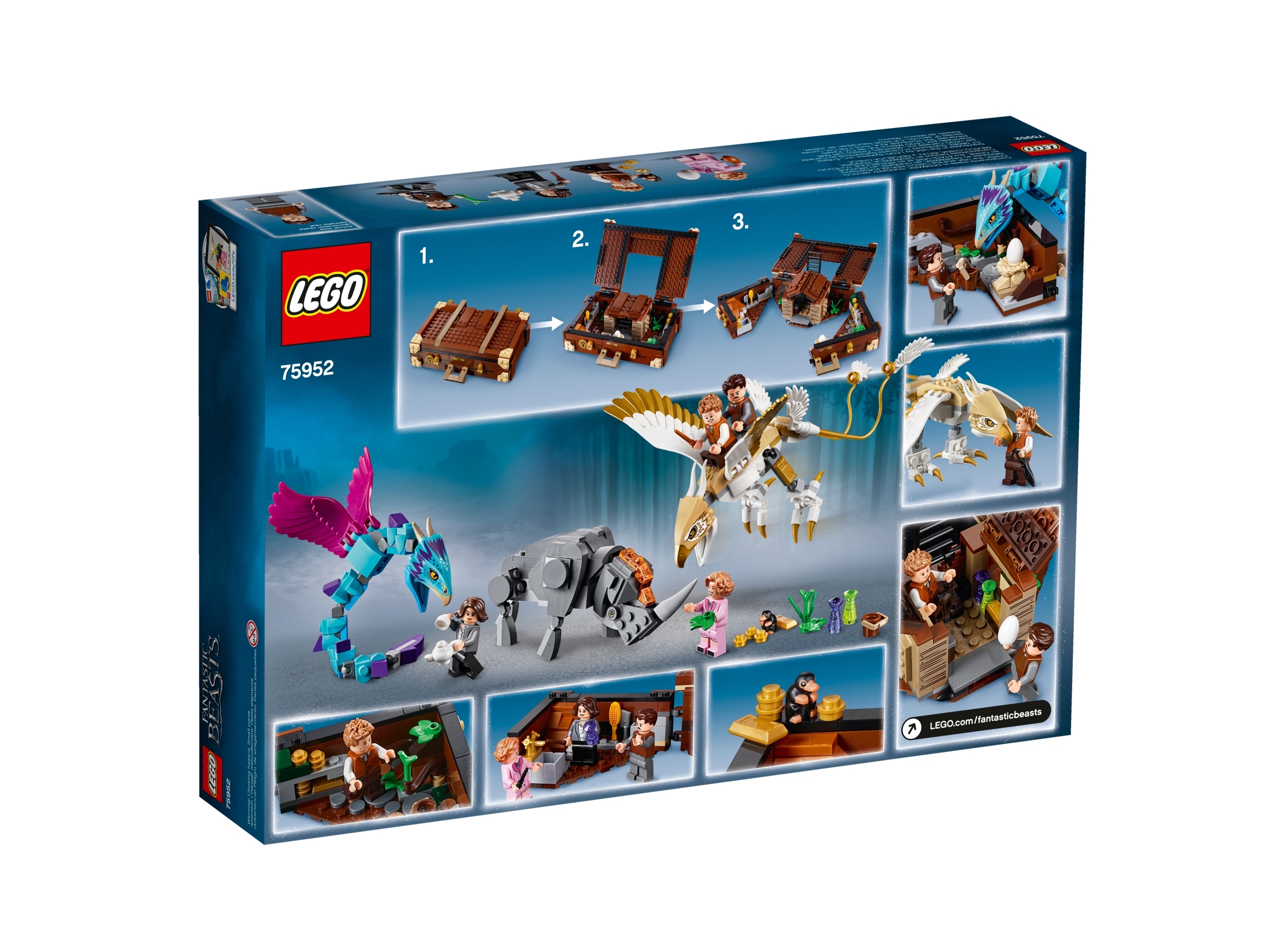 Lego ® 75952 newts maleta de criaturas mágicas EOL nuevo & OVP