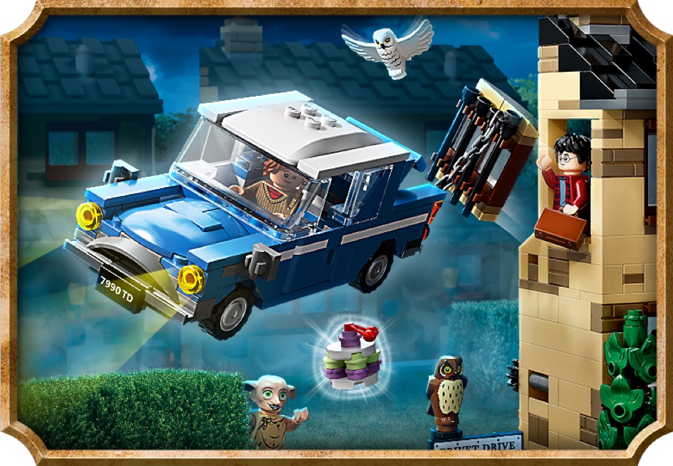 LEGO Harry Potter 4 Privet Drive 75968; Fun Children’s Building Toy for Kids Who Love Harry Potter Movies Role-Playing Games and Dollhouse Sets Collectible Playsets 797 Pieces New 2020 