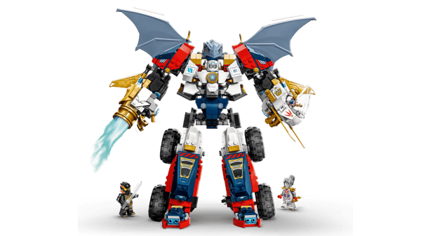 LEGO 71834 Le robot ultra combo de Zane — visuel 3 sur 8