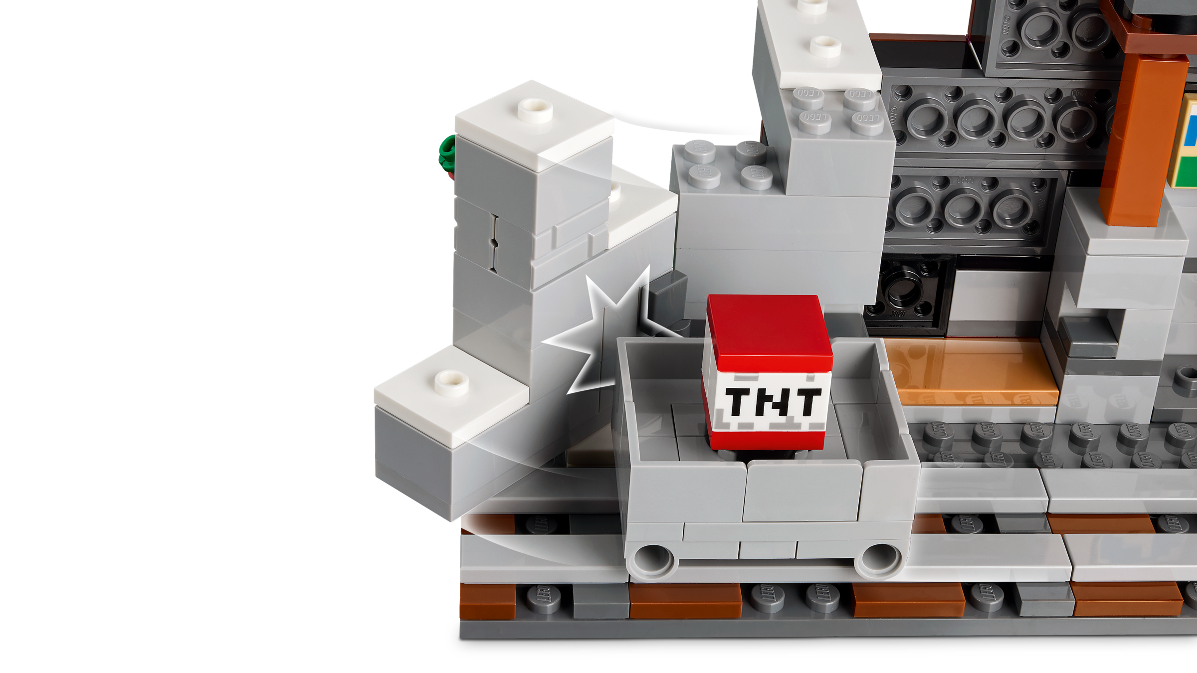 The Pickaxe Mine 21277 | Minecraft® | Buy online at the Official