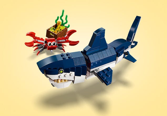 Sæt ud Plante binær Deep Sea Creatures 31088 | Creator 3-in-1 | Buy online at the Official LEGO®  Shop US