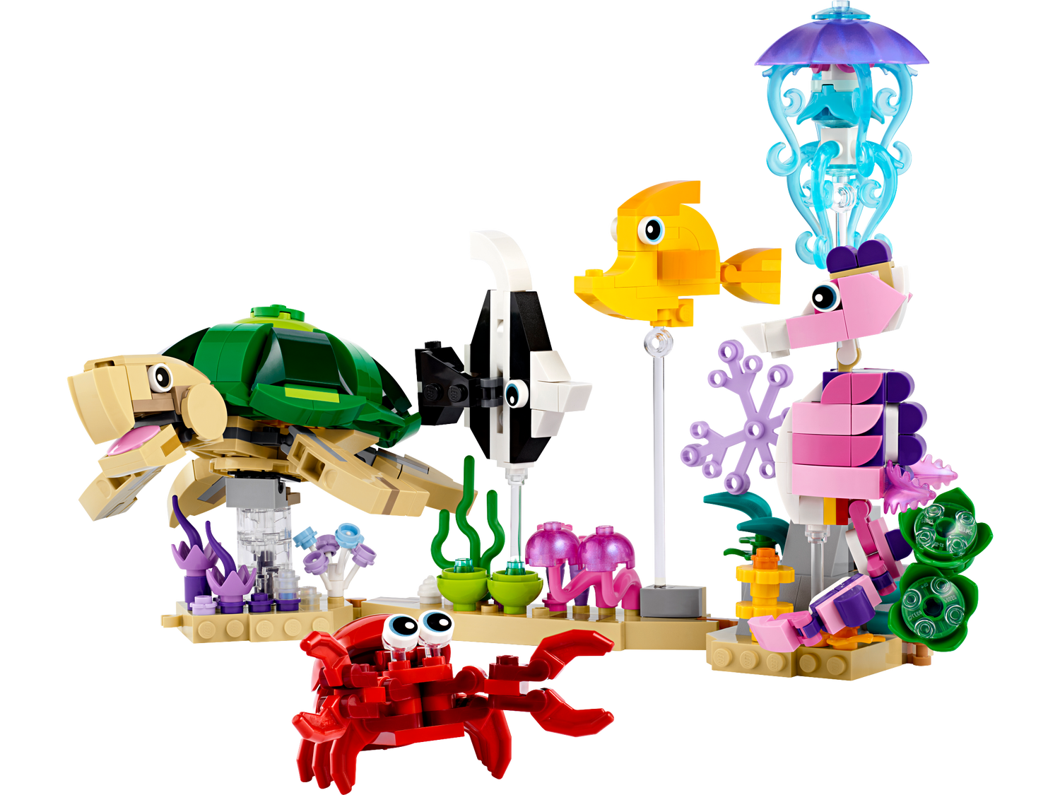 Sea Animals 31158 | Creator 3-in-1 | Buy online at the Official LEGO® Shop AU 