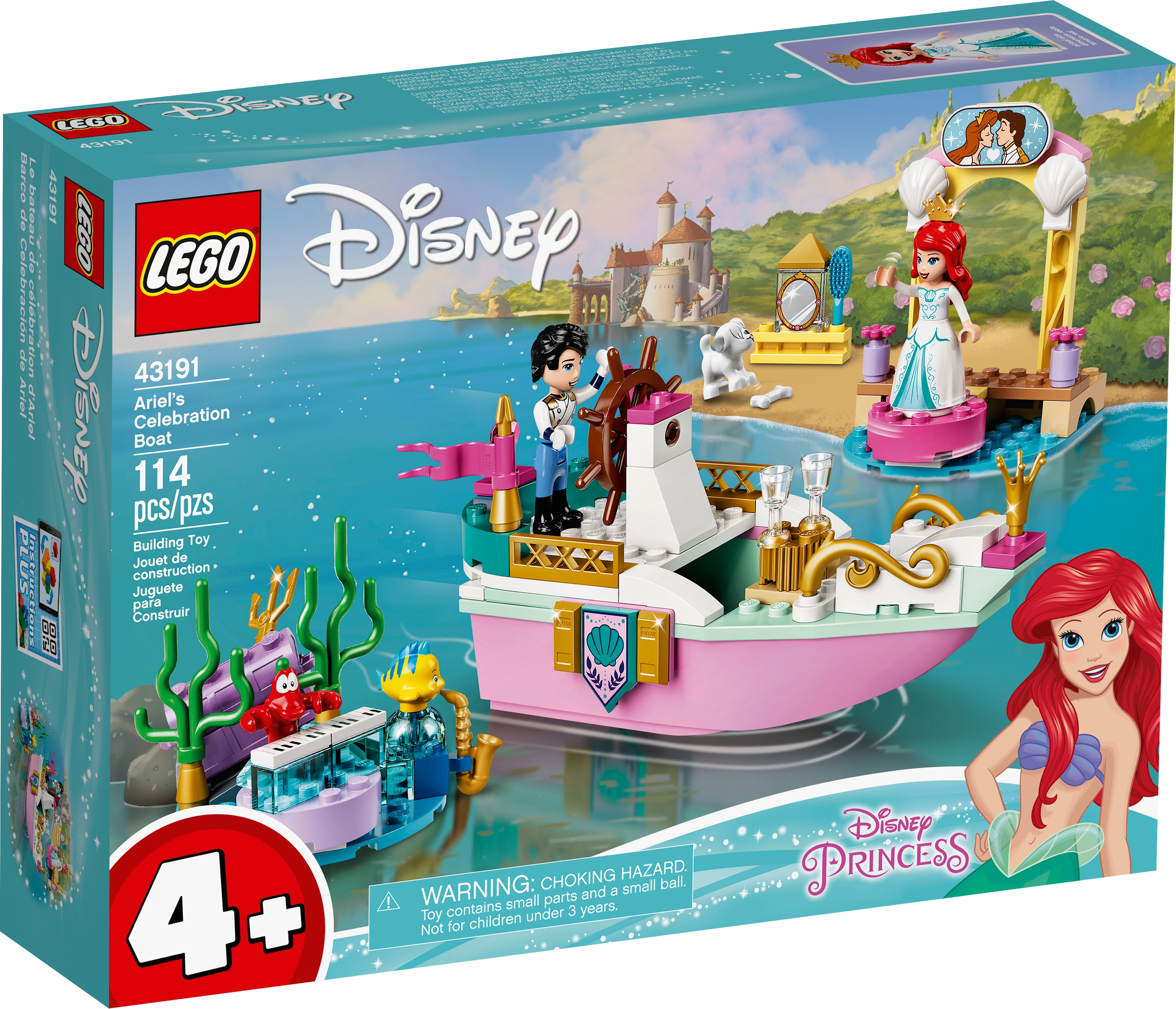 Friends Princess Mermaid Ariel Set Model Fit LEGO Building Block Girl Toy Kid oo 