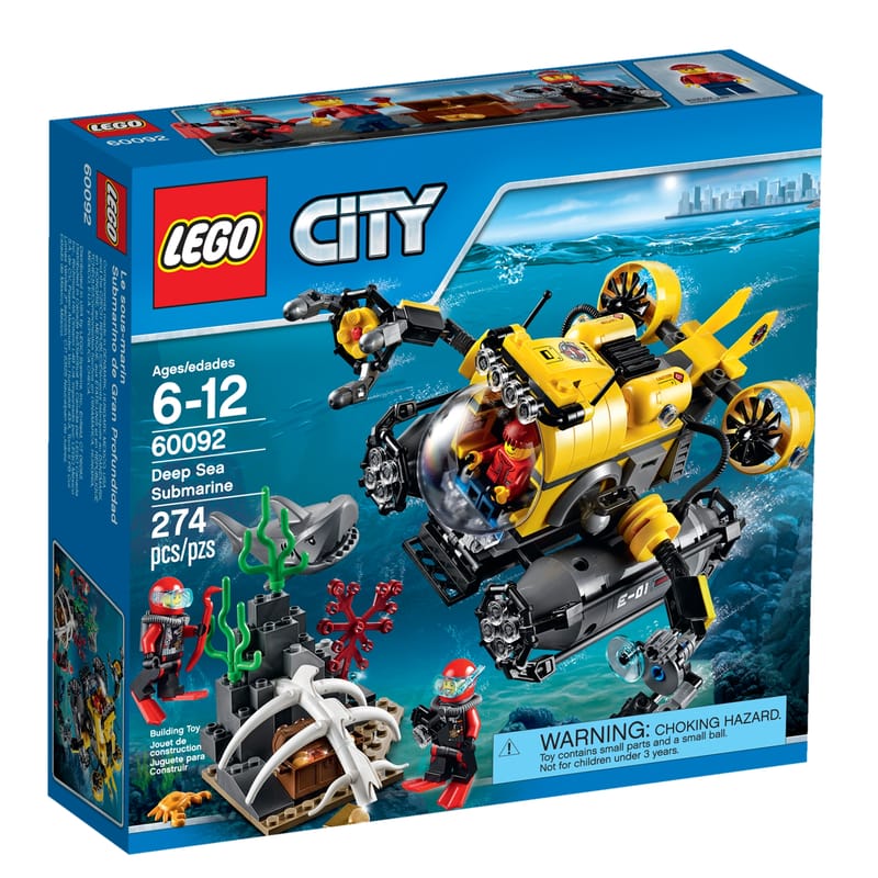 Deep Sea Submarine 60092 City Buy online at the Official LEGO