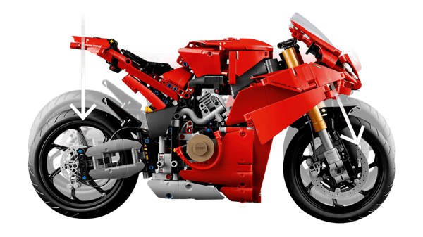 LEGO 42202 La Moto Ducati Panigale V4 S — visuel 5 sur 8