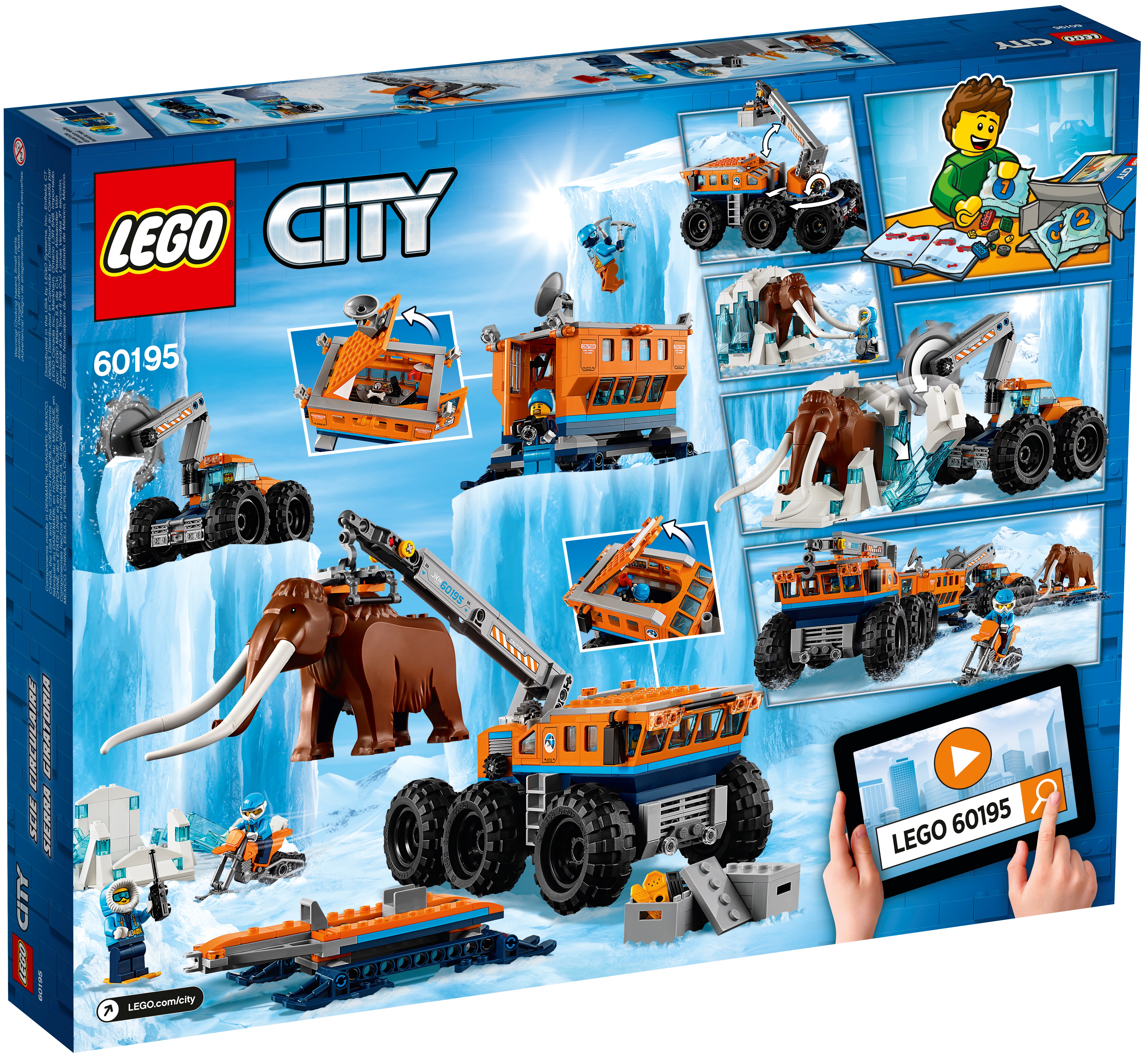 Arctic Mobile Base 60195 | City | Buy at the Official LEGO® Shop US