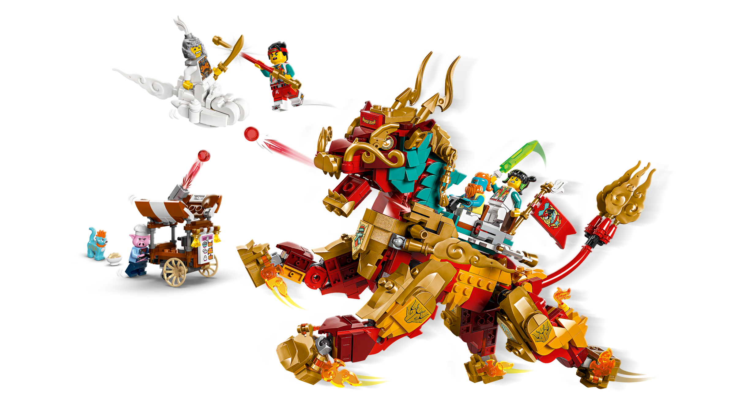 Das Fabelwesen Qilin 80066 | Monkie Kid™ | Offizieller LEGO® Shop CH