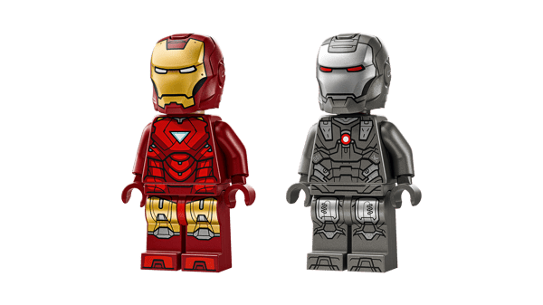 LEGO 76320 Iron Man et War Machine contre les drones de Hammer — visuel 4 sur 8