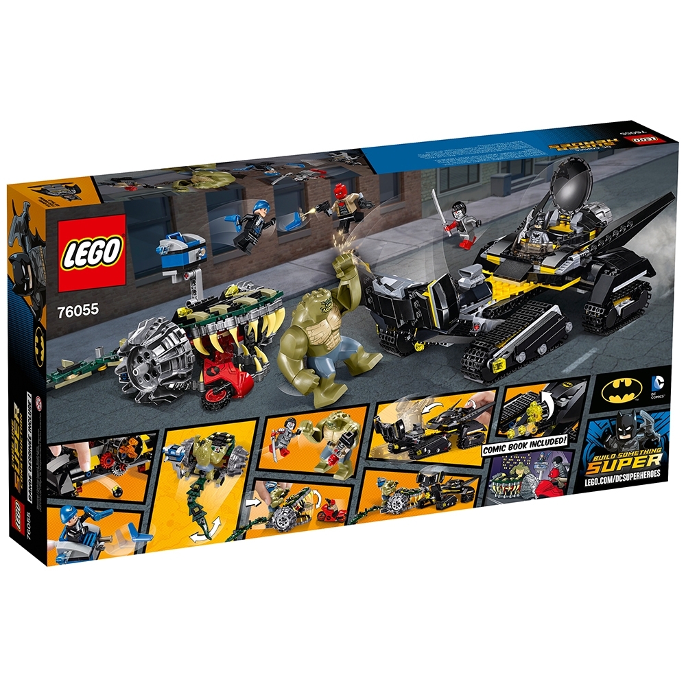Killer Croc Sewer Smash Building Kit NEW NIB LEGO Super Heroes 76055 Batman 