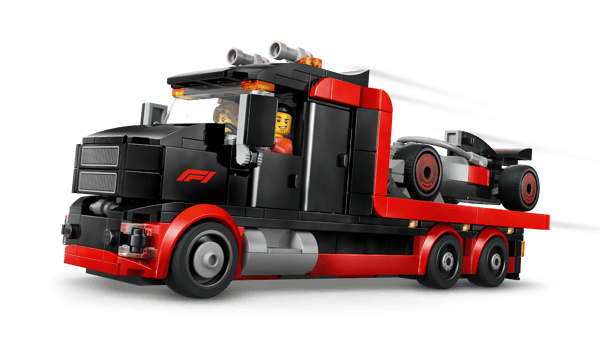 LEGO 60493 Camion de F1® avec voiture de course de F1® Audi — visuel 3 sur 8