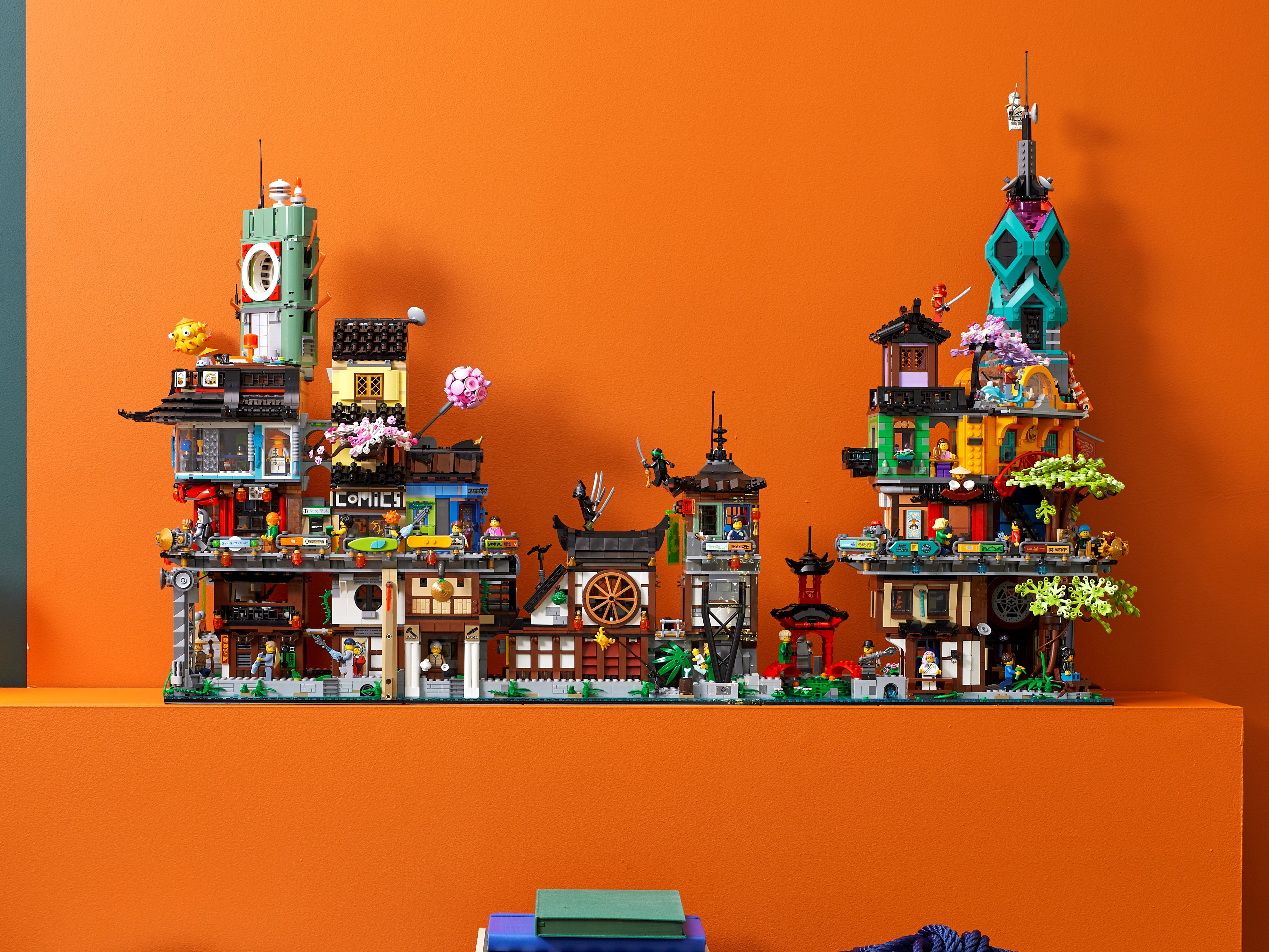 de Ninjago City Gardens 71741 * nuevo Lego Ninjago dorada con maestro Wu 