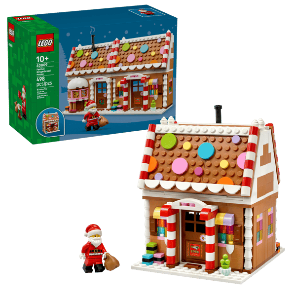 LEGO 40809 La maison en pain d’épices festive — visuel 2 sur 8