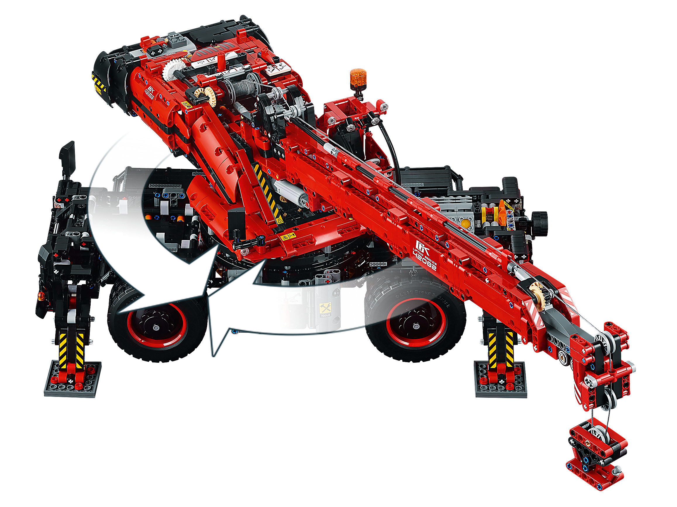 beweging rommel communicatie Rough Terrain Crane 42082 | Technic™ | Buy online at the Official LEGO®  Shop US