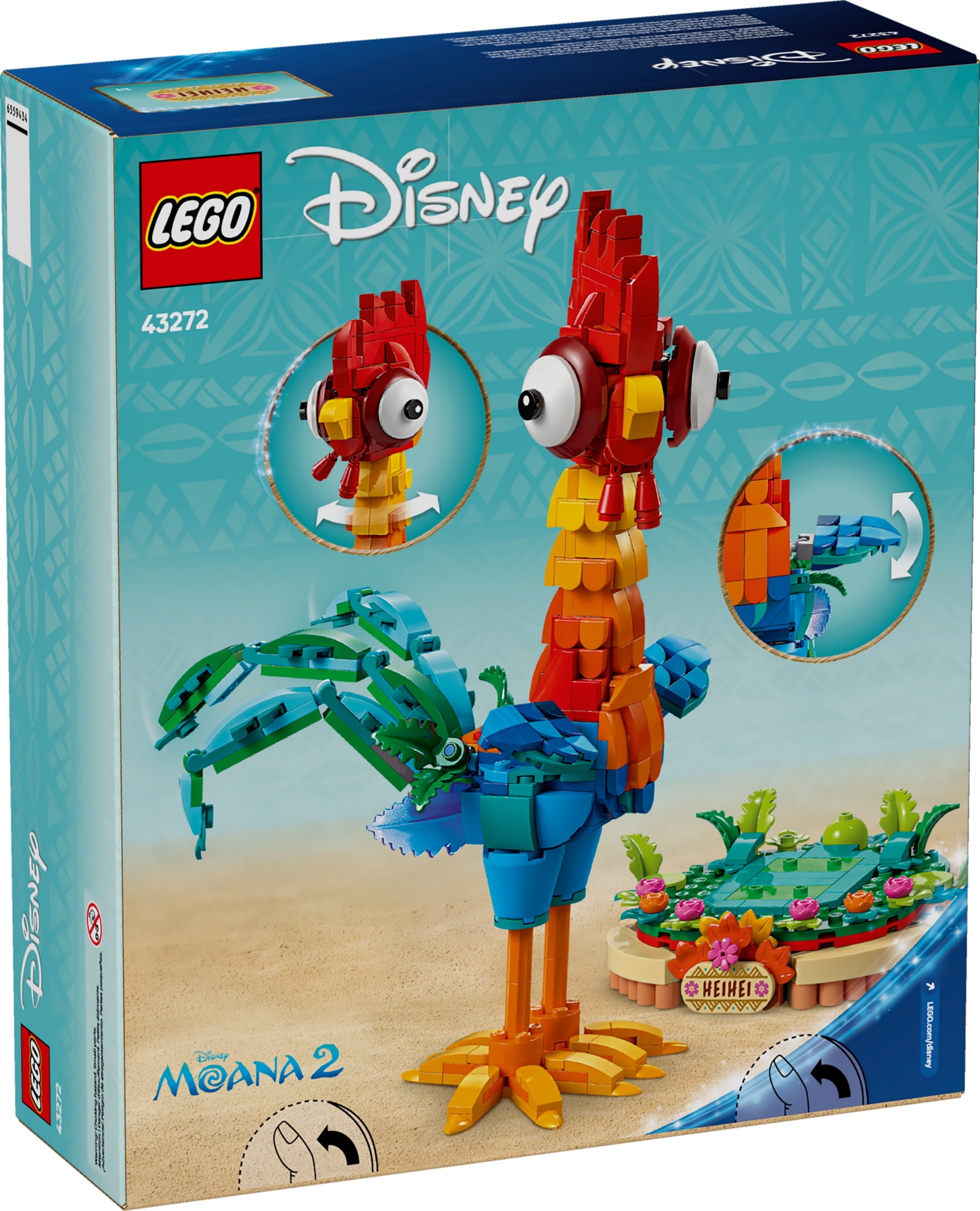 Heihei 43272 | Disney™ | Buy online at the Official LEGO® Shop US