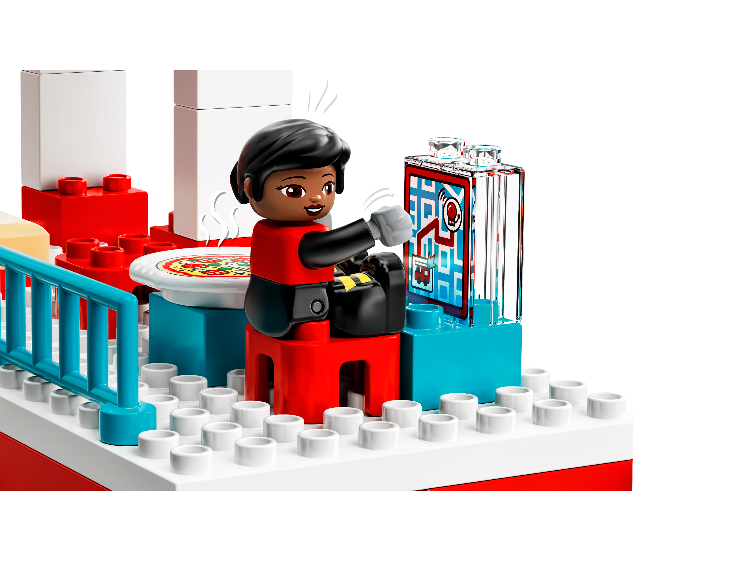 LEGO DUPLO 10970 pompiers Garde Avec Hélicoptère Nouveauté 2022 neuf dans sa boîte = 