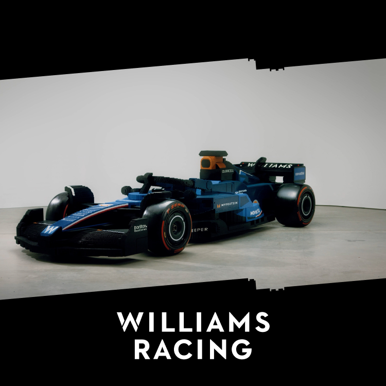 Big Builds World Tour – Williams Racing | Official LEGO® Shop US