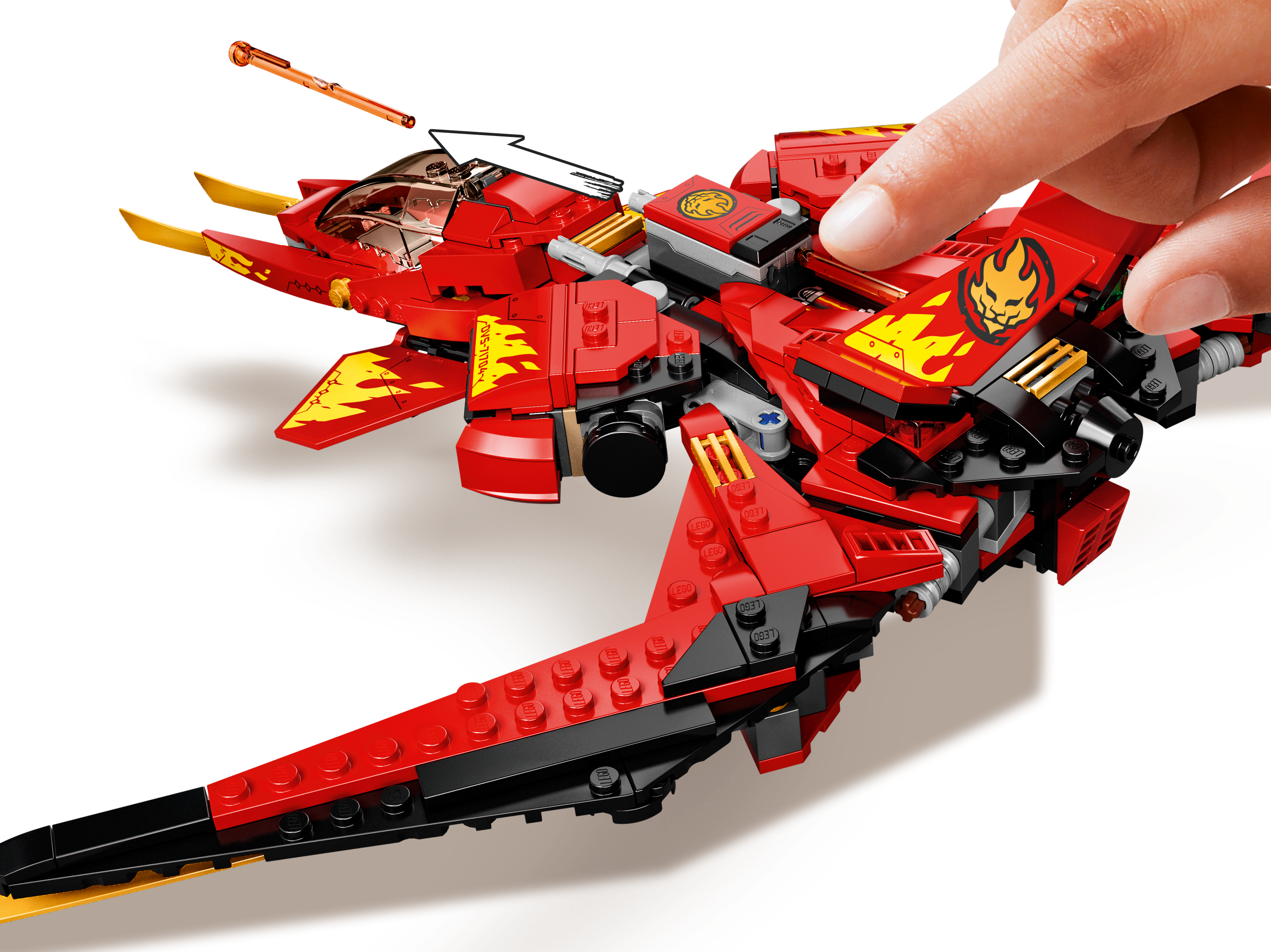 Lego Ninjago kais super-jet 71704