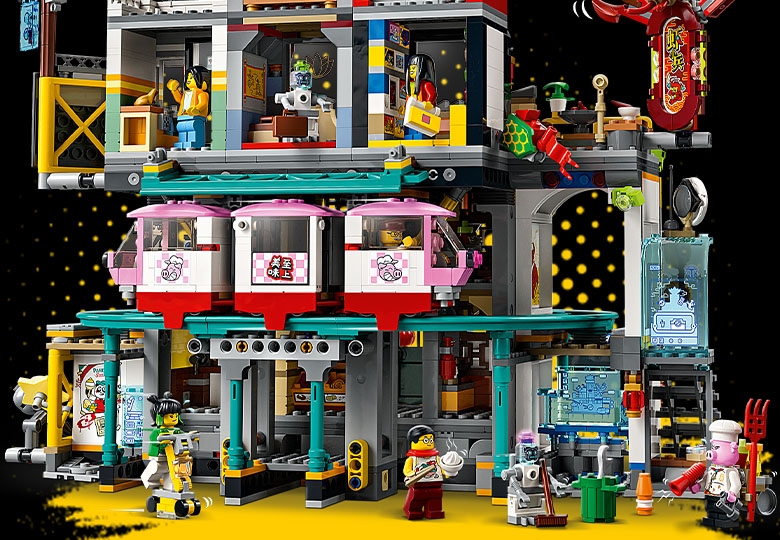 LEGO レゴ 80036 提灯タウン モンキーキッド-