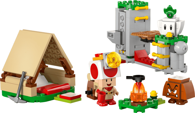 Le set LEGO 72040 Campement du capitaine Toad