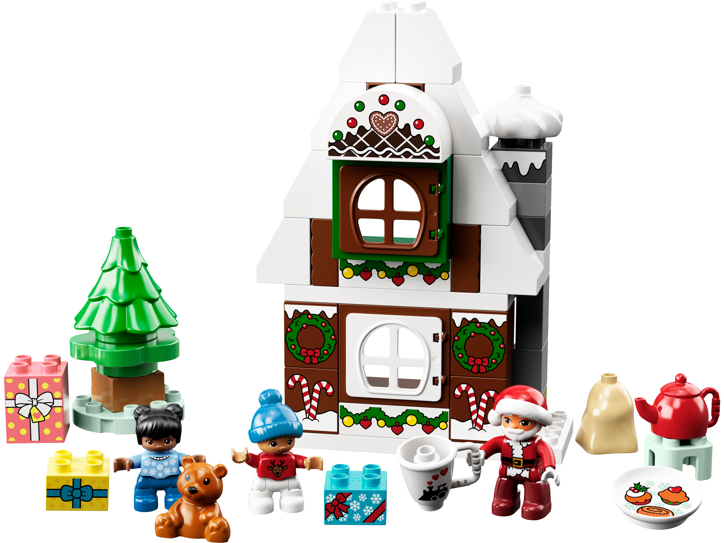 miracle gun Decent Casa din turtă dulce a lui Moș Crăciun 10976 | DUPLO® | Cumpără online la  LEGO® Shop oficial din RO