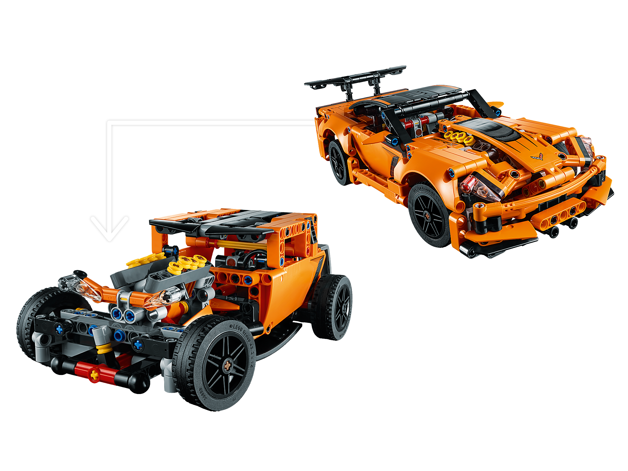 42093 LEGO Technic Chevrolet Corvette ZR1 579 Pieces Age 9 New Release for 2019 