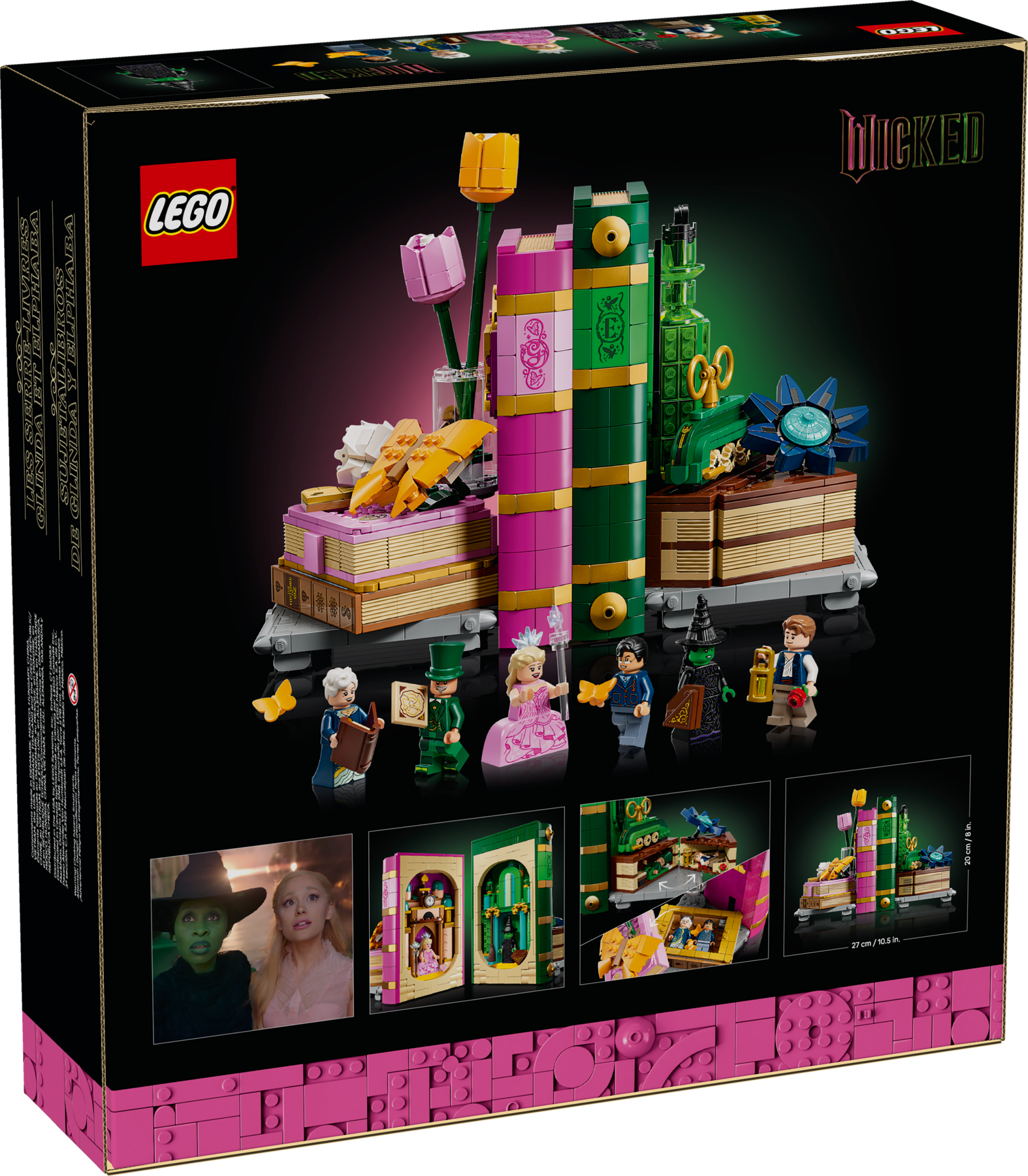 Glinda & Elphaba Bookends 75691 | Wicked | Buy online at the