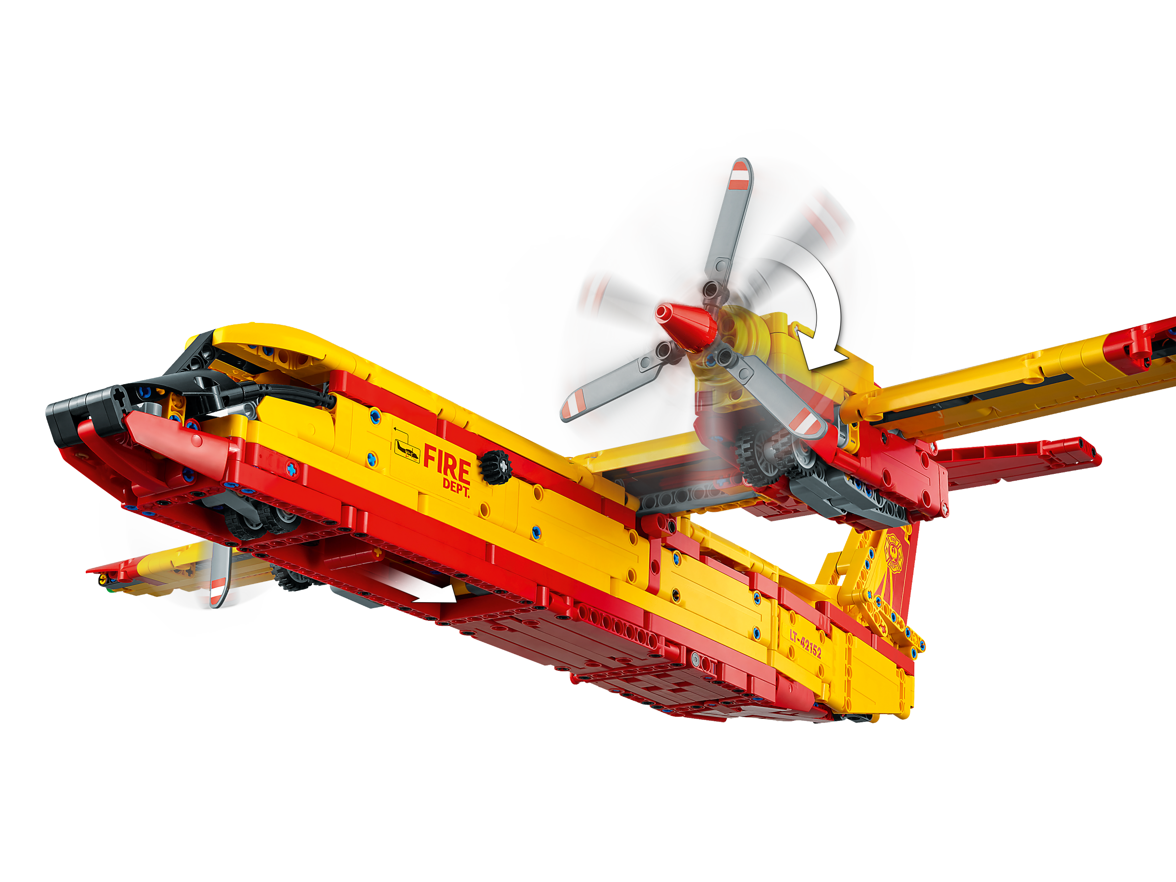 Firefighter Aircraft 42152 | Technic™ | Buy online at the Official 