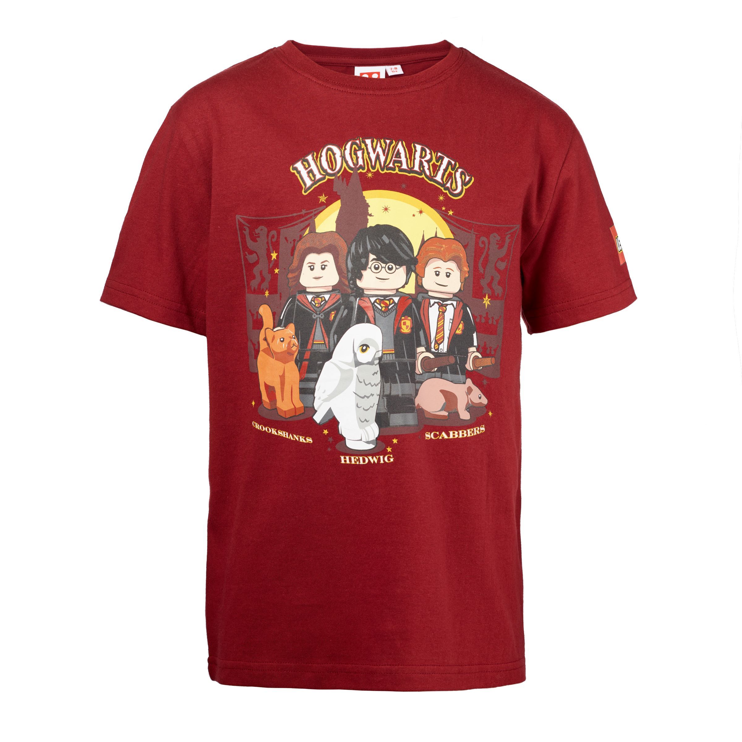 Harry Potter T-Shirt - Burgunderrot