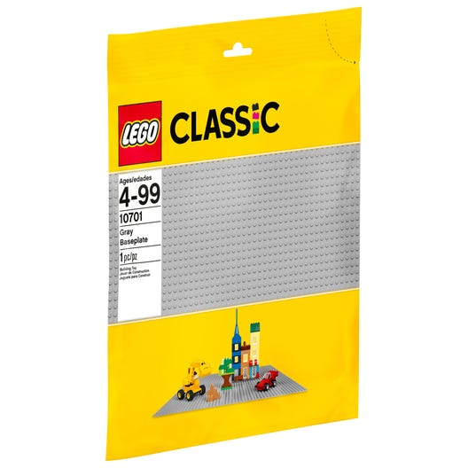 Gray Baseplate 10701 | Classic | Buy online at the LEGO® Shop US