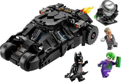 Batman™ Tumbler vs. Two-Face™ & The Joker™