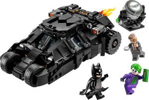 La Batmobile Tumbler de Batman™ contre Double-Face et Le Joker™
