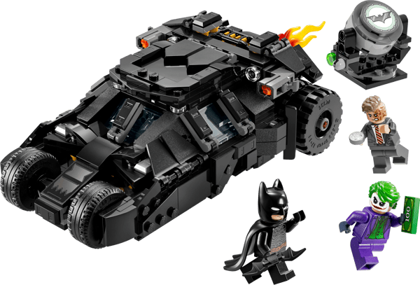 LEGO 76303 La Batmobile Tumbler de Batman™ contre Double-Face et Le Joker™