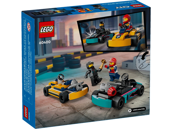 LEGO 60400 Les karts et les pilotes de course — visuel 5 sur 7