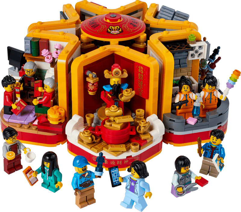 Tradizioni del capodanno lunare — set LEGO 80108