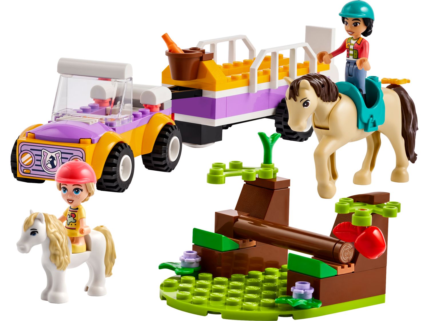 Rimorchio con cavallo e pony 42634 Friends LEGO® Shop ufficiale IT