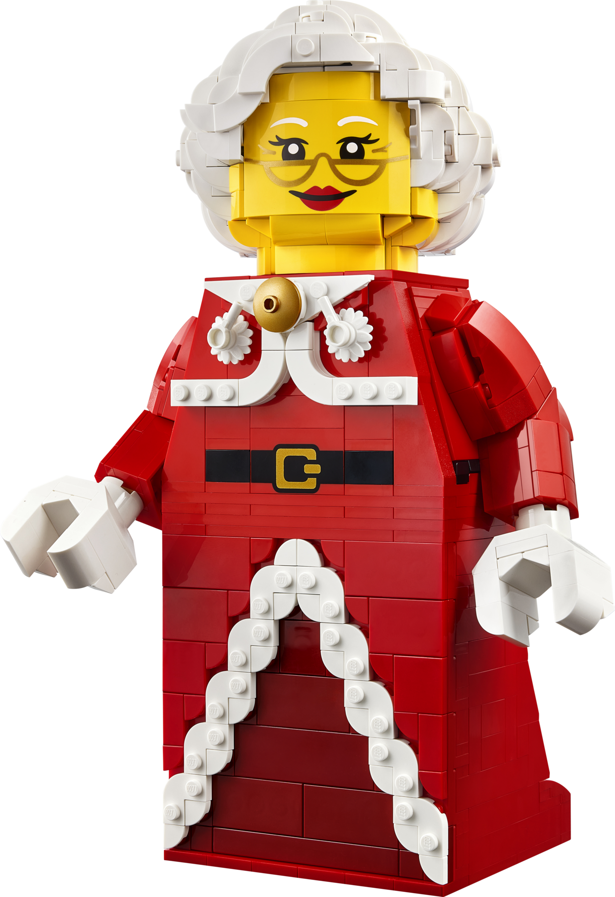 Up-Scaled Mrs. Claus Minifigure