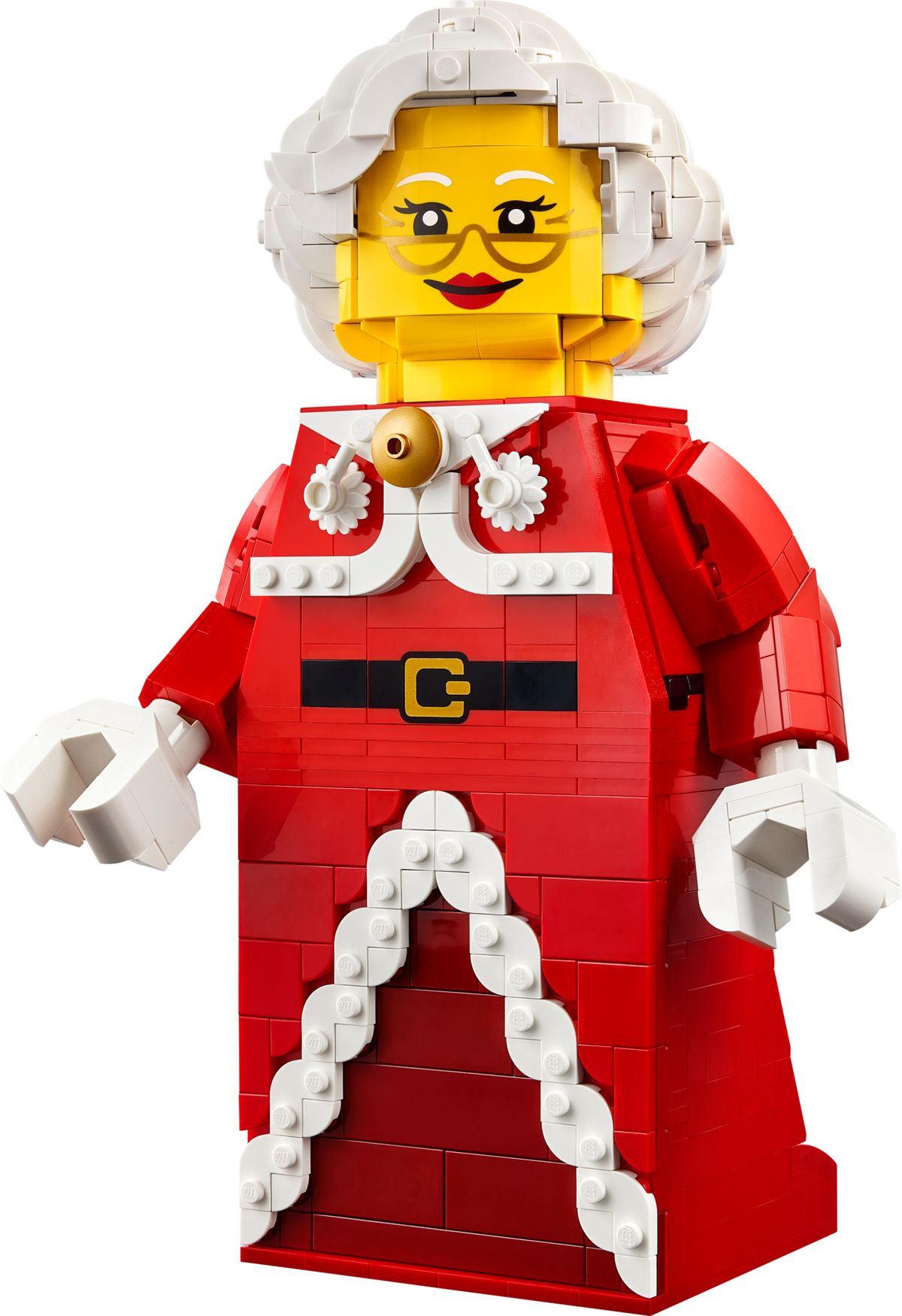 LEGO's opskalerede julemandskone: 904 klodser til pynt og hygge