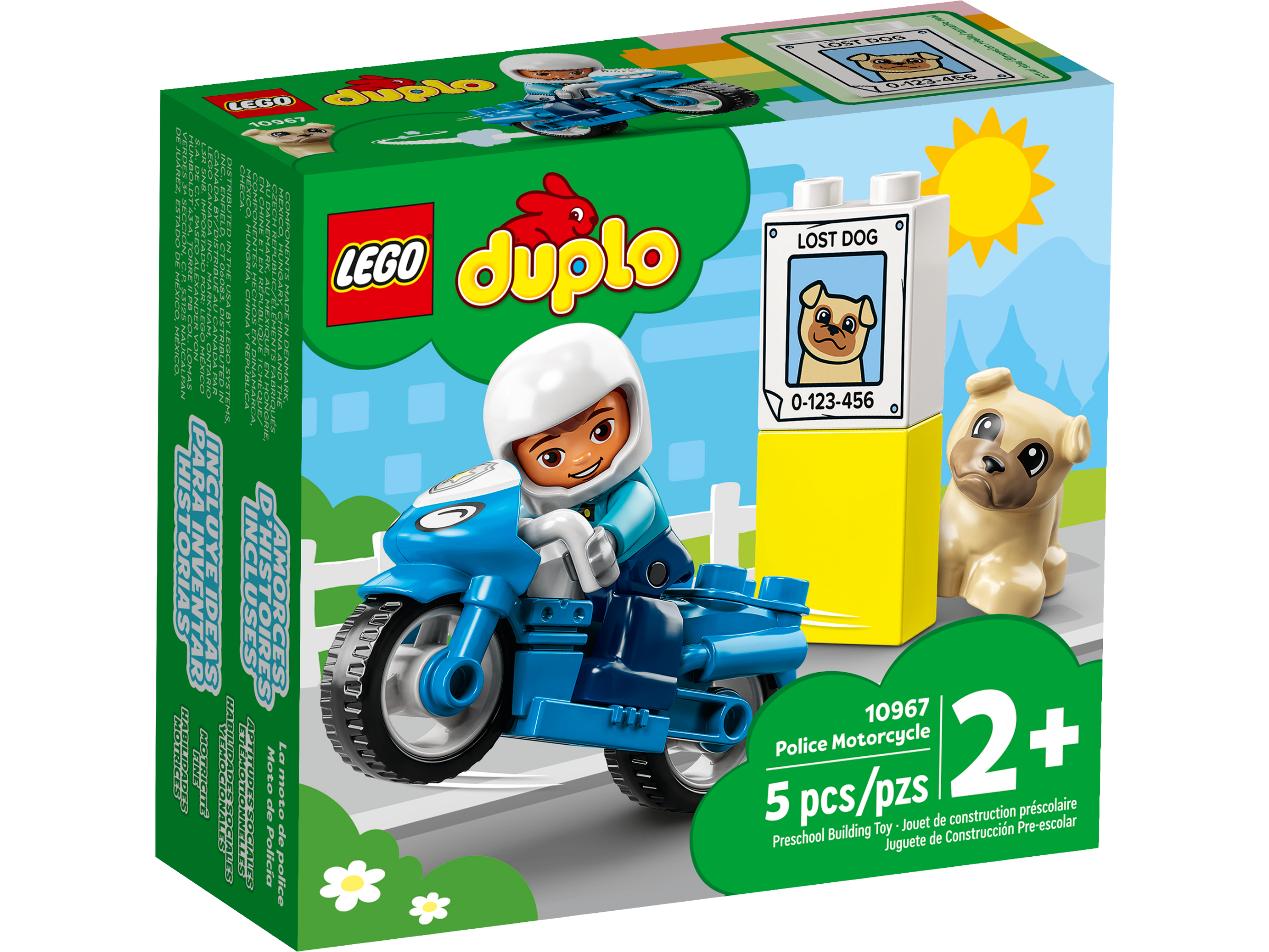 Comprar LEGO-10967 Moto de Policía Barato